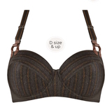 Marlies Dekkers Gloria braun/print vorgeformter bh