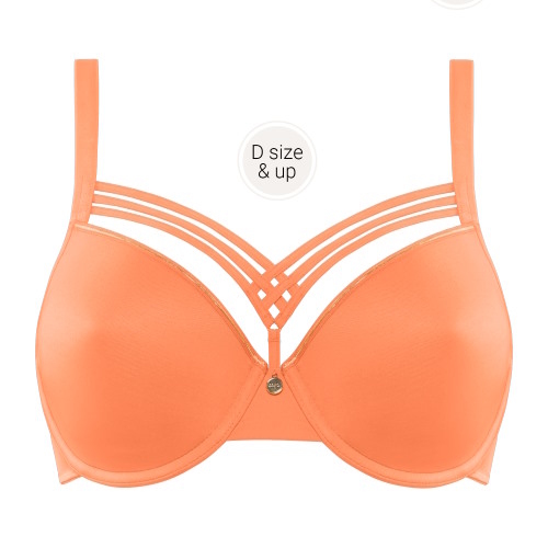Marlies Dekkers Dame de Paris orange vorgeformter bh