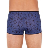 HOM Nassau blau/print sport trunk