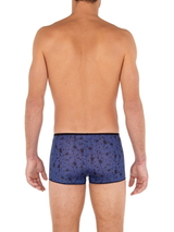 HOM Nassau blau/print sport trunk