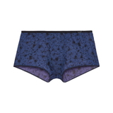 HOM Nassau blau/print sport trunk
