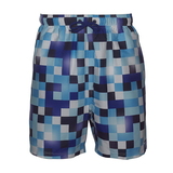 Nickey Nobel Luuk blau/print badehose