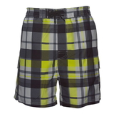 Nickey Nobel Lars grau/print badehose