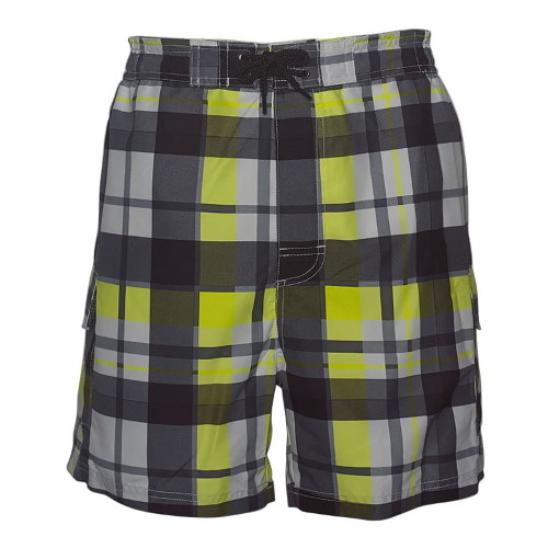 Nickey Nobel Lars grau/print badehose