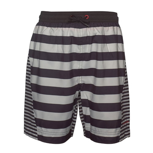 Nickey Nobel Teun grau/weiß badehose