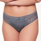 LingaDore Täglich Basic dark slade slip