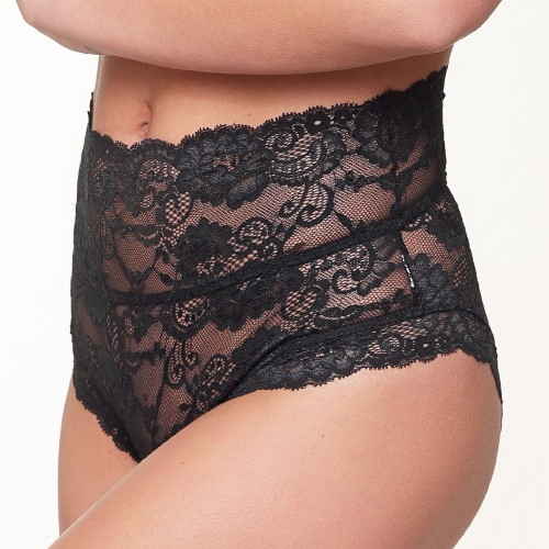 LingaDore Täglich Maxi Slip schwarz hoher slip