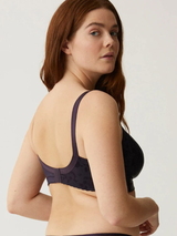 Naturana Minimizer aubergine ohne bügel bh