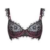 LingaDore LingaDore Love Black Ruby schwarz/rot nicht geformter bh