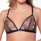 LingaDore LingaDore Love flower Mesh schwarz/print ohne bügel bh