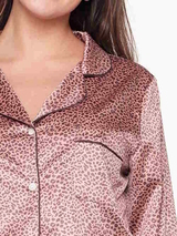 LingaDore Nacht Animal Cork braun/print pyjama