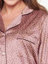 LingaDore Nacht Animal Cork braun/print nachtkleid