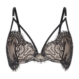 LingaDore Strappy Lace schwarz unwattierter bh