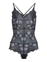 LingaDore Black Peacock schwarz korselett