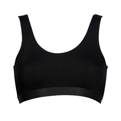 My Basic von After Eden Sporty schwarz ohne bügel bh