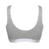 My Basic von After Eden Sporty grey melange ohne bügel bh