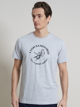 Ein Fisch namens Fred 120001 grey melange shirt