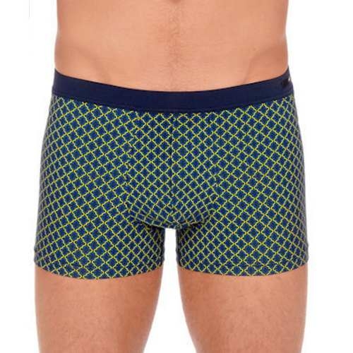 HOM Eze navy-blau/print boxershort