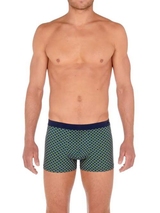 HOM Eze navy-blau/print boxershort