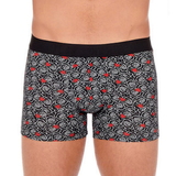 HOM Roses Love schwarz/print boxershort