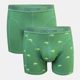 Zaccini Super soaker grün/print boxershort