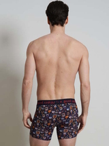 Ein Fisch namens Fred Wintersport  navy-blau/print boxershort