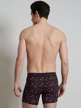 Ein Fisch namens Fred Wintersport  navy-blau/print boxershort
