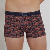 Tom Tailor Blue/Green All over  blau/print sport boxershort