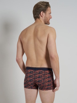 Tom Tailor Blue/Green All over  blau/print sport boxershort
