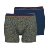 Tom Tailor Leafs navy-blau/print boxershort