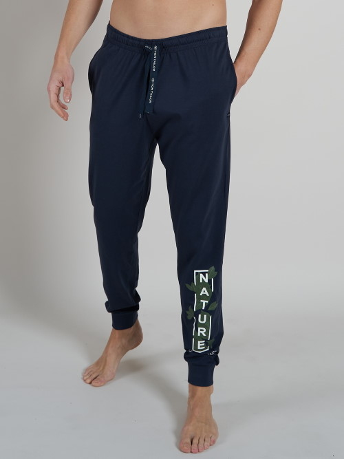 Tom Tailor Nature navy-blau pyjamahose