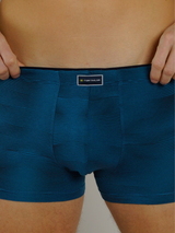 Tom Tailor Wave blau/schwarz sport boxershort