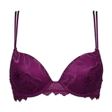 After Eden Anna aubergine push up bh