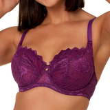 After Eden D-Cup & Up Anna aubergine nicht geformter bh