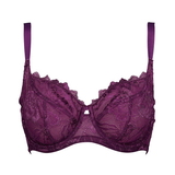 After Eden D-Cup & Up Anna aubergine nicht geformter bh