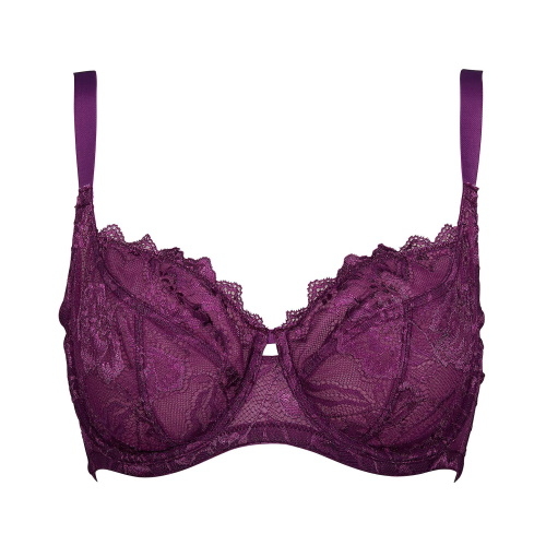 After Eden D-Cup & Up Anna aubergine nicht geformter bh
