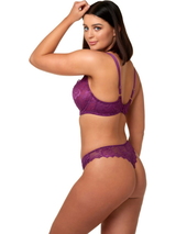 After Eden D-Cup & Up Anna aubergine string
