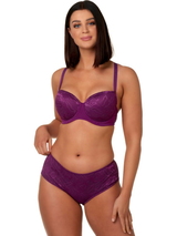 After Eden D-Cup & Up Anna aubergine hipster