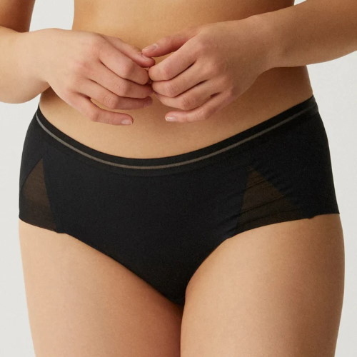 Naturana Monday schwarz hoher slip