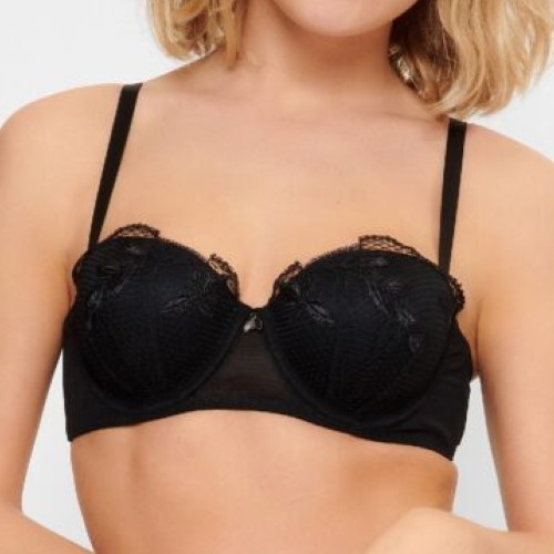 LingaDore Eline schwarz vorgeformter bh