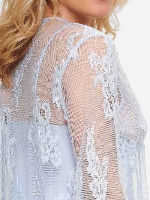 LingaDore Nacht Heather Blue baby blau kimono