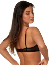 After Eden Norree rot/schwarz push up bh