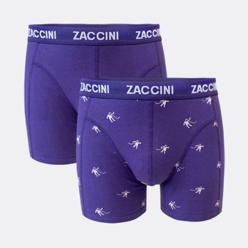 Zaccini Spaceman violett/print boxershort