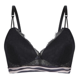 LingaDore Striped Zebra schwarz/print vorgeformter bh