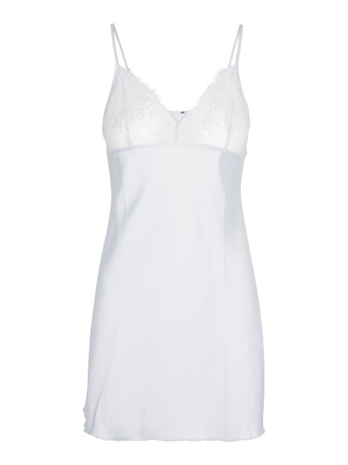 LingaDore Nacht Heather Blue aus weiß slipdress