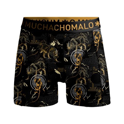Muchachomalo Fantasy schwarz/print boxershort