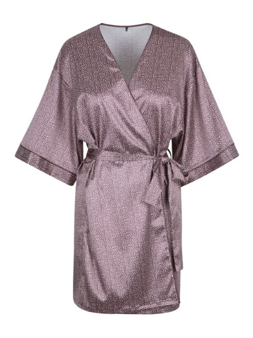 LingaDore Nacht Giraffe braun/print kimono