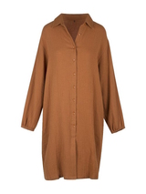 LingaDore Nacht India  leder braun nachtkleid