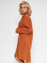 LingaDore Nacht India  leder braun nachtkleid