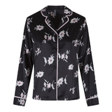 LingaDore Nacht SATIN schwarz/print pyjama